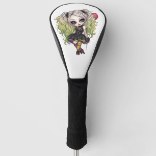 A Cute Girl Halloween Design Collection 15 Golf Head Cover