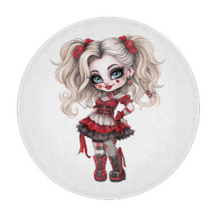 A Cute Girl Halloween Design Collection 17 Cutting Board