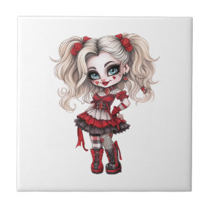 A Cute Girl Halloween Design Collection 17 Tile