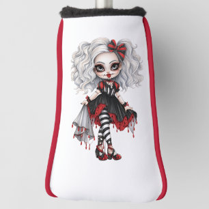 A Cute Girl Halloween Design Collection 7 Golf Head Cover
