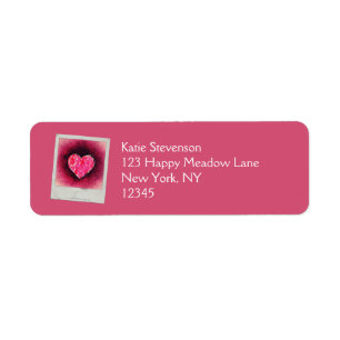 A  Cute Hand Drawn Pink Heart on a Grunge Texture