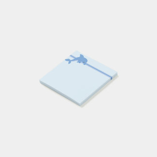 A Cute Happy Dolphin Post-it Notes