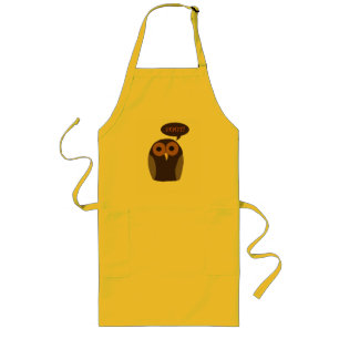 A Cute Hoot Owl Apron