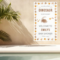 A Cute Little Dinosaur Baby Shower Welcome