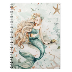 A Cute Mermaid Notebook