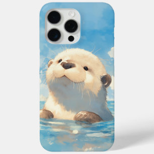 A Cute Otter Watery Wonderland iPhone 15 Pro Max Case