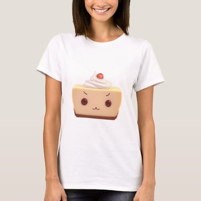 A Cute Slice of Cheesecake T-Shirt (Front)