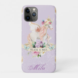 A cute unicorn with your name on it Case-Mate iPhone case