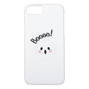 A Cute White Boo Creative Casual Case-Mate iPhone Case