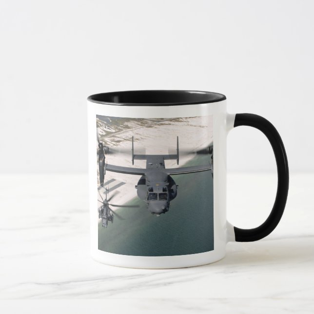 A CV-22 Osprey and an MH-53 Pave Low Mug (Right)