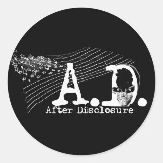 A.D. After Disclosure - Sticker