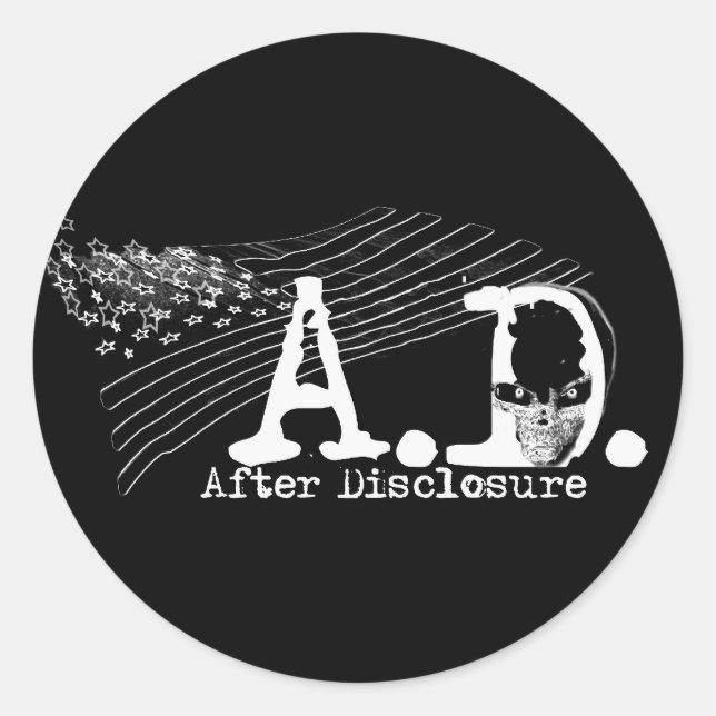 A.D. After Disclosure - Sticker (Front)