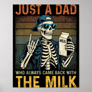 A Dad Who Came Back for Men Adults Fathers Day Poster