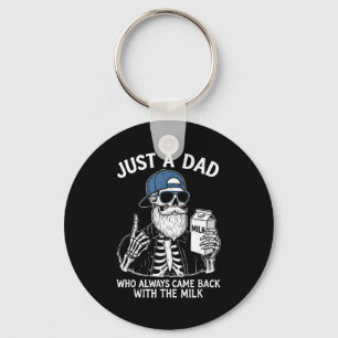 A dad who came back with the milk father's day key ring