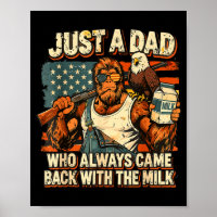 A dad who came back with the milk patriotic dad 