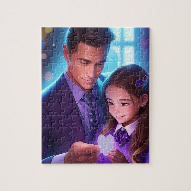 A Dad Who Can Do Magic Jigsaw Puzzle (Vertical)
