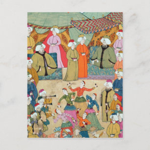 A Dance for the Pleasure of Sultan Ahmet III Postcard