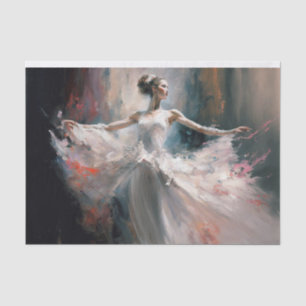 A dance of colours tissue paper