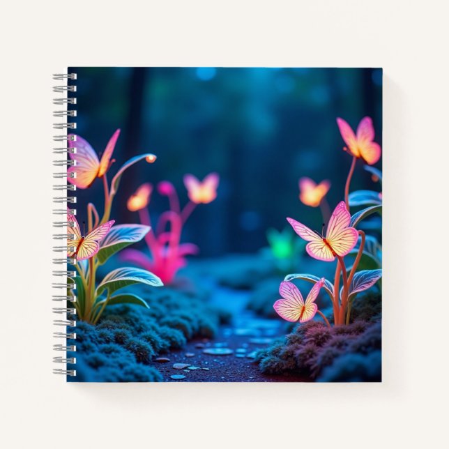 A Dance of Light and Nature Notebook (Front)