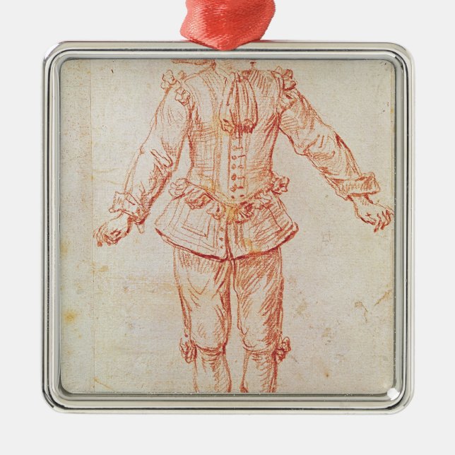 A Dancer from the Paris Opera Metal Tree Decoration (Front)