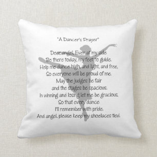 A Dancer's Prayer Cushion