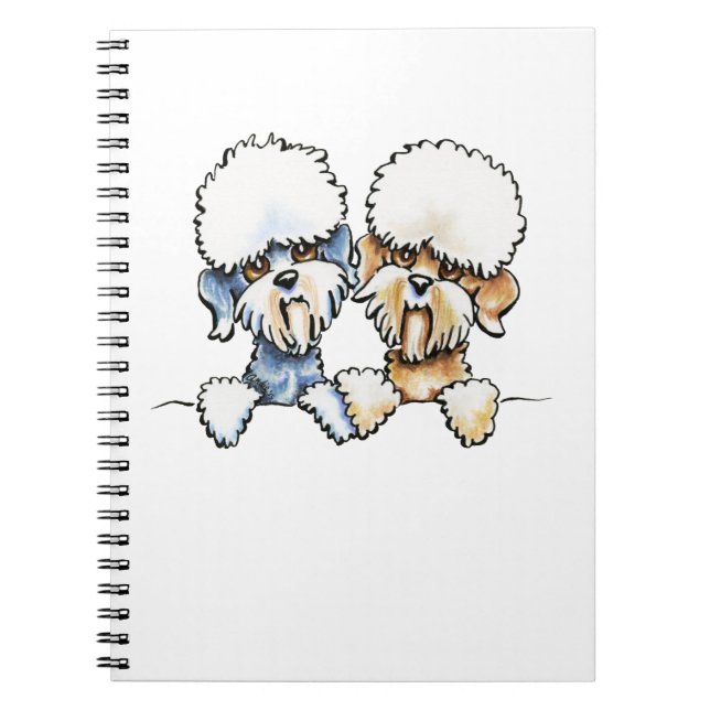 A Dandie Pair Spiral Notebook (Front)