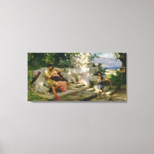 A dangerous lesson canvas print
