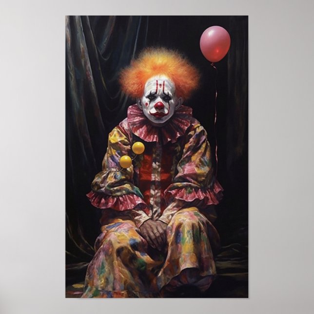 A Dark Day to be a Clown Poster (Front)