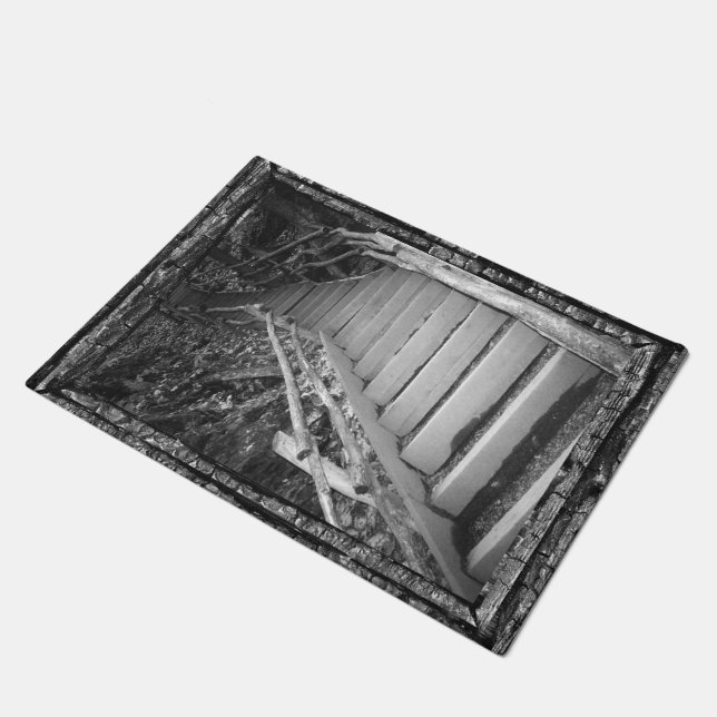 A Dark Path Doormat (Angled)