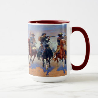 A Dash for the Timber, Frederic Remington Mug