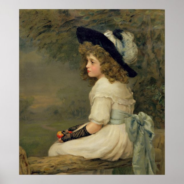 A Daughter of Eve, Pears Annual, Christmas, 1899 Poster (Front)