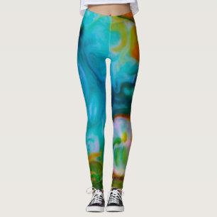 "A Day At The Beach" leggings
