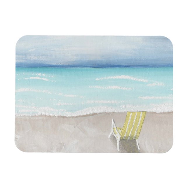 A Day at the Beach Magnet (Horizontal)