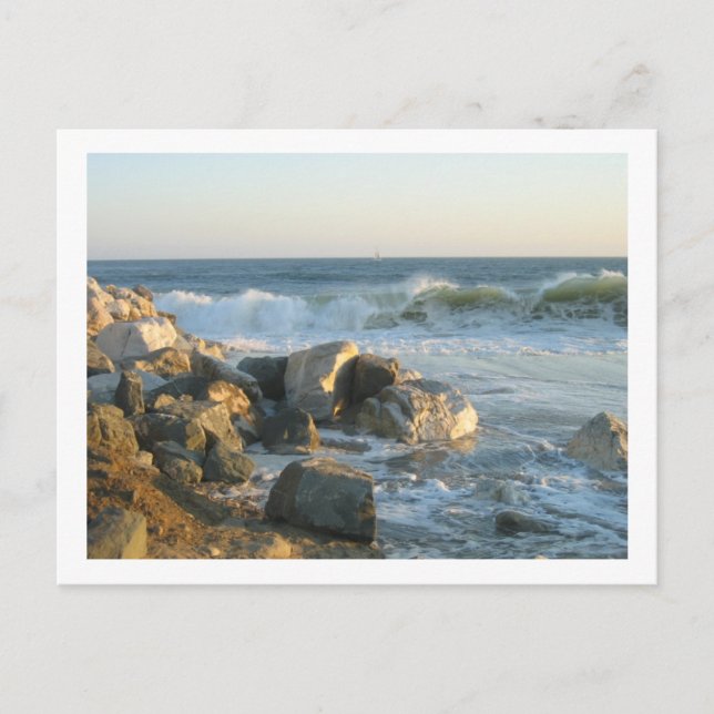 A day at the beach postcard (Front)