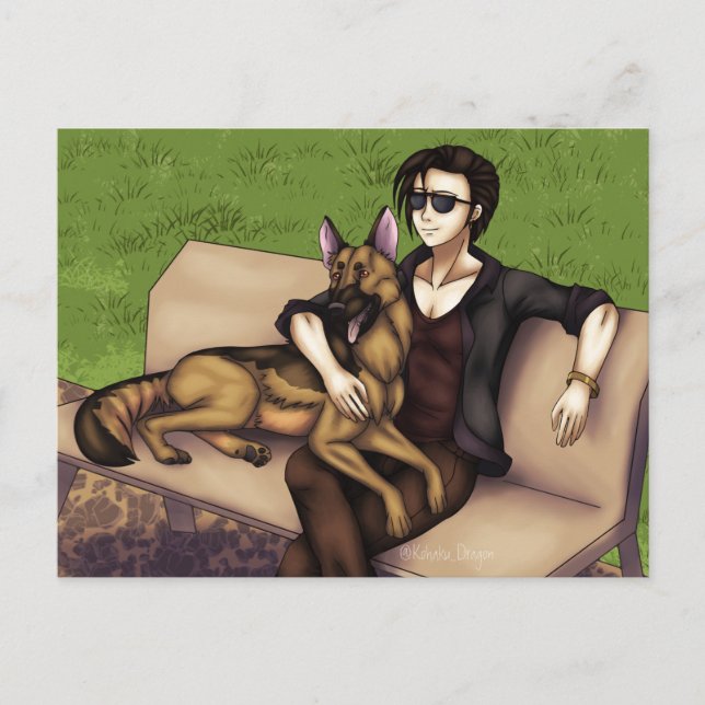 A Day at the Dog Park Card (Front)