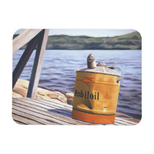 A Day at the Lake 1996 Magnet