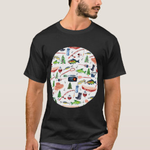 A day at the lake fishing T-Shirt