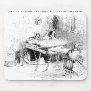 A Day at the Nottingham Lace Manufacturers Mouse Pad