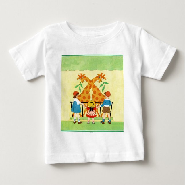 A Day At The Zoo Baby T-Shirt (Front)