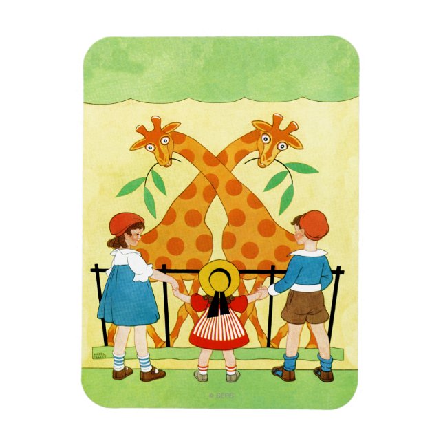 A Day At The Zoo Magnet (Vertical)