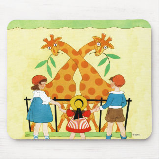 A Day At The Zoo Mouse Pad