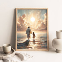 A Day for Miracles, Christian Art, Jesus Walking