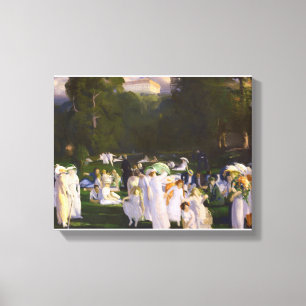 A Day in June - George Bellows - 1913 Canvas Print
