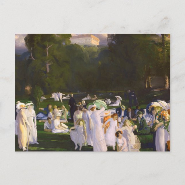 A Day in June - George Bellows - 1913 Postcard (Front)