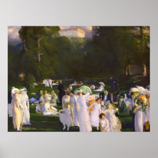 A Day in June - George Bellows - 1913 Poster