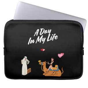 A Day In My Life Laptop Sleeve