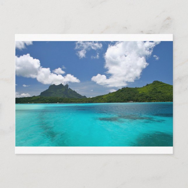 A Day in Paradise Postcard (Front)