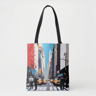 A Day In The City Tote Bag