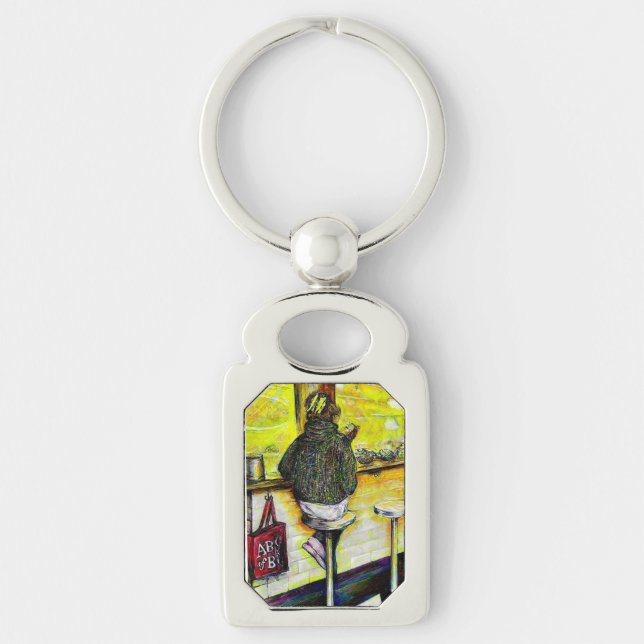 A Day Off from Craz Key Ring (Front)