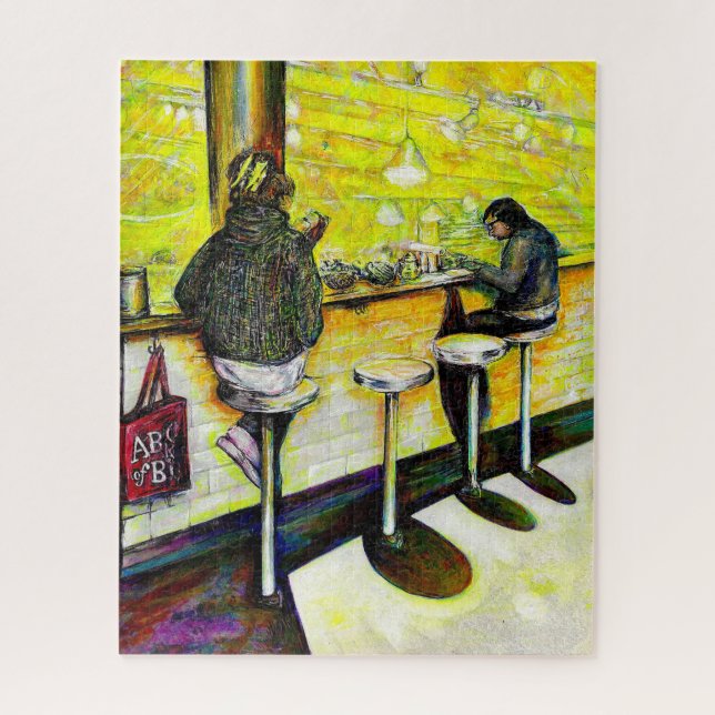 A Day Off from Crazy Jigsaw Puzzle (Vertical)